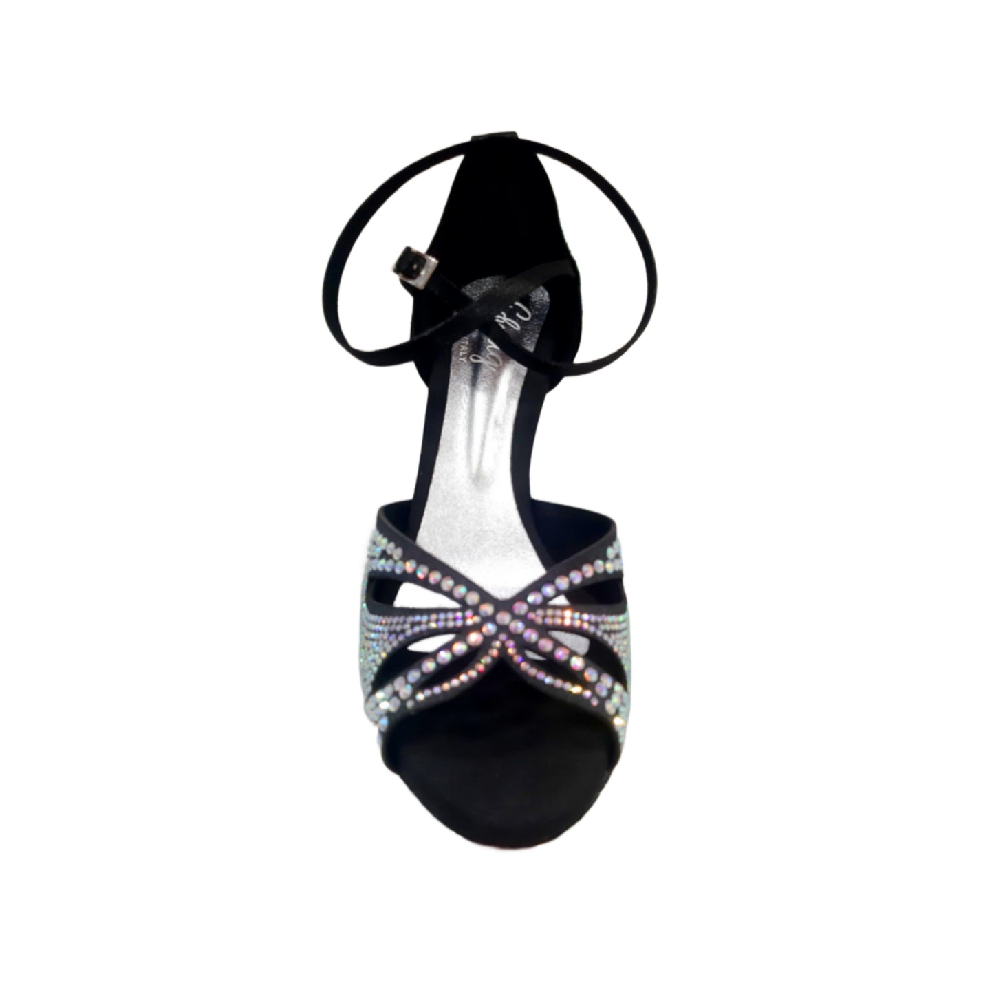 Scarpa donna aperta Butterfly Nero